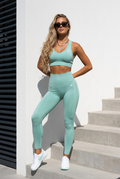 Sarvangasana Seamless Legging- LIGHT GREEN