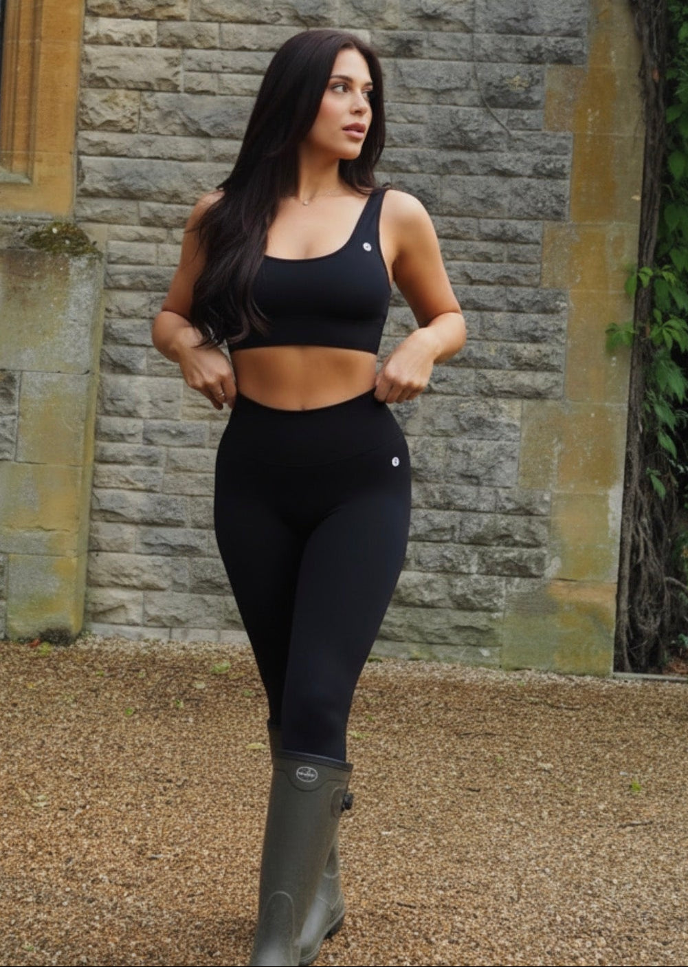 Sarvangasana Seamless Leggings - Black