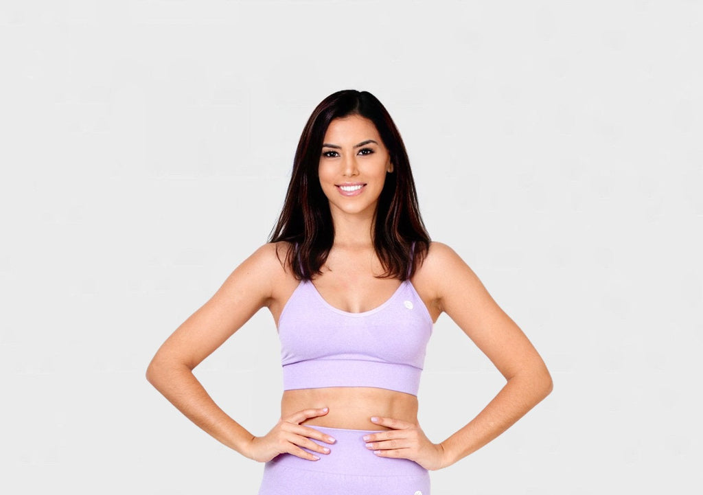 Lotus Bra - Light Purple