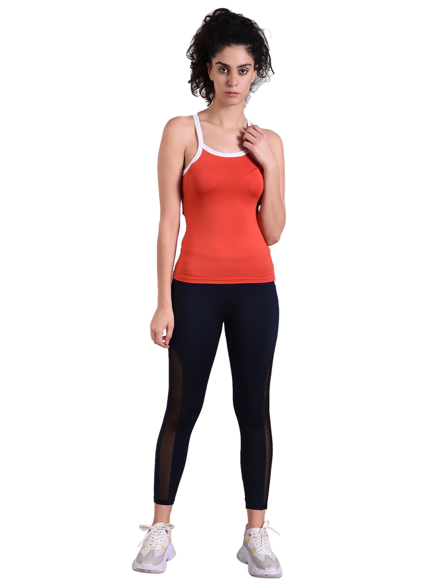 Camiseta de Tirantes Crossback Rojo