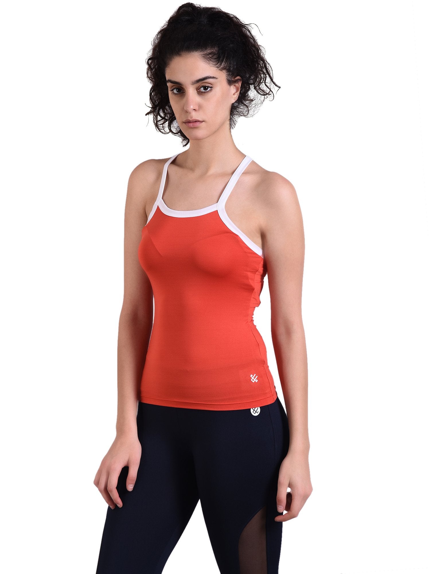 Camiseta de Tirantes Crossback Rojo