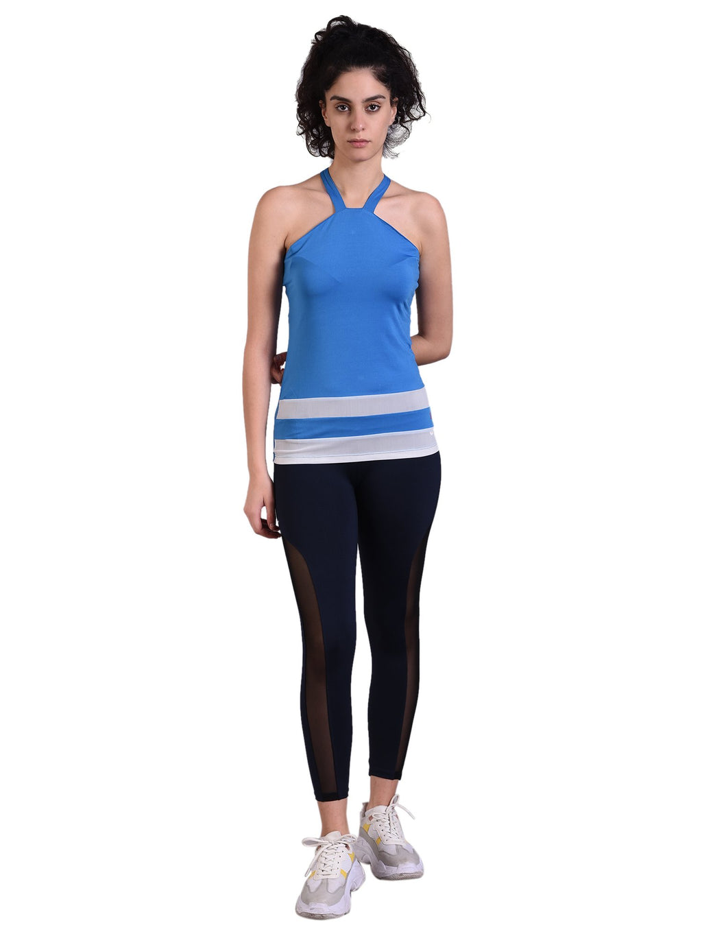 Red Cheri Statement Blue T-Shirt