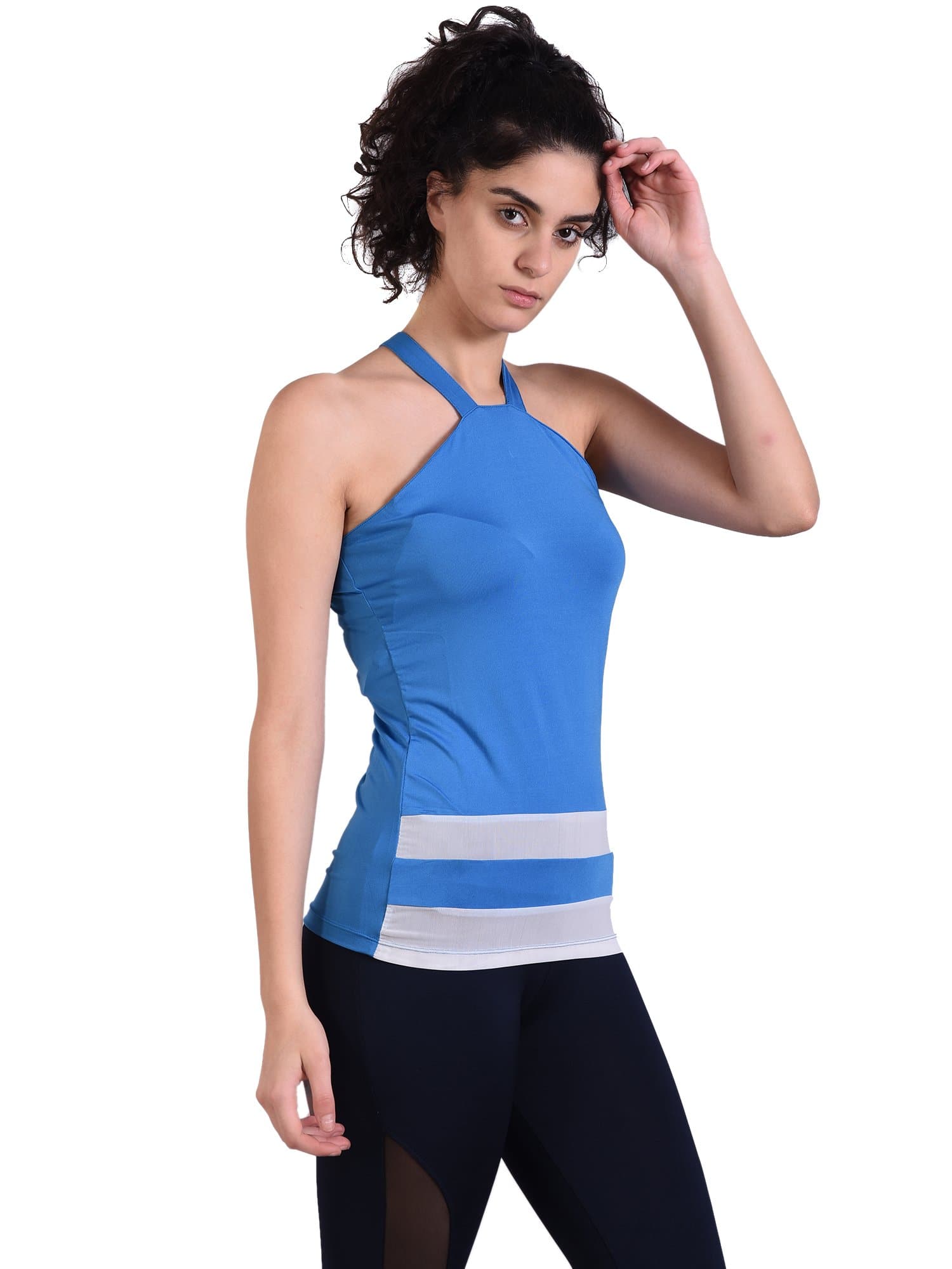 Red Cheri Statement Blue T-Shirt