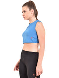 Top Red Cheri Helena Azul