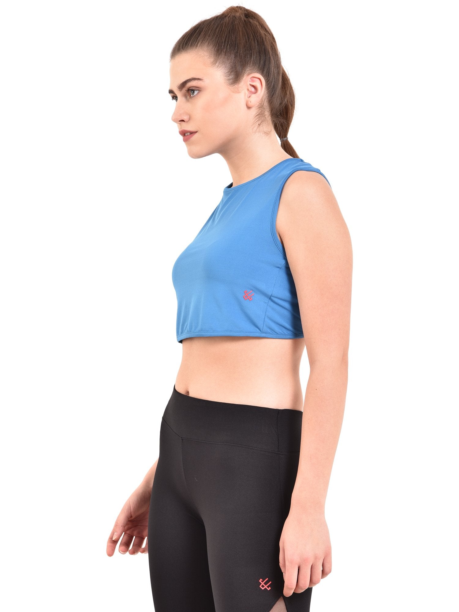 Top Red Cheri Helena Azul