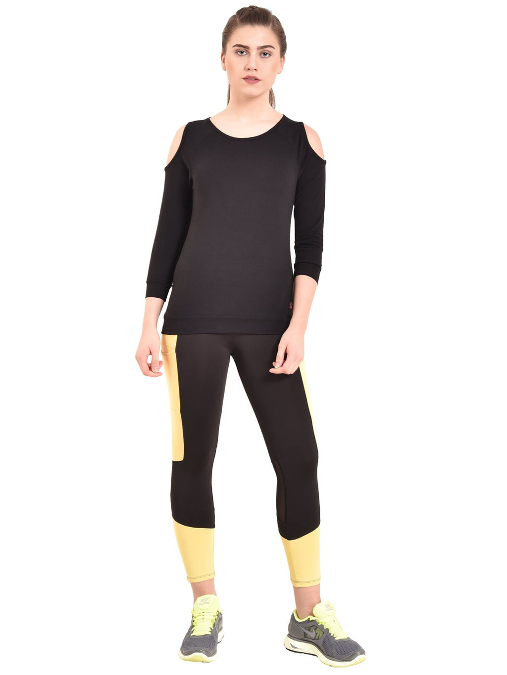 Camiseta Sukhasana Yoga Negro