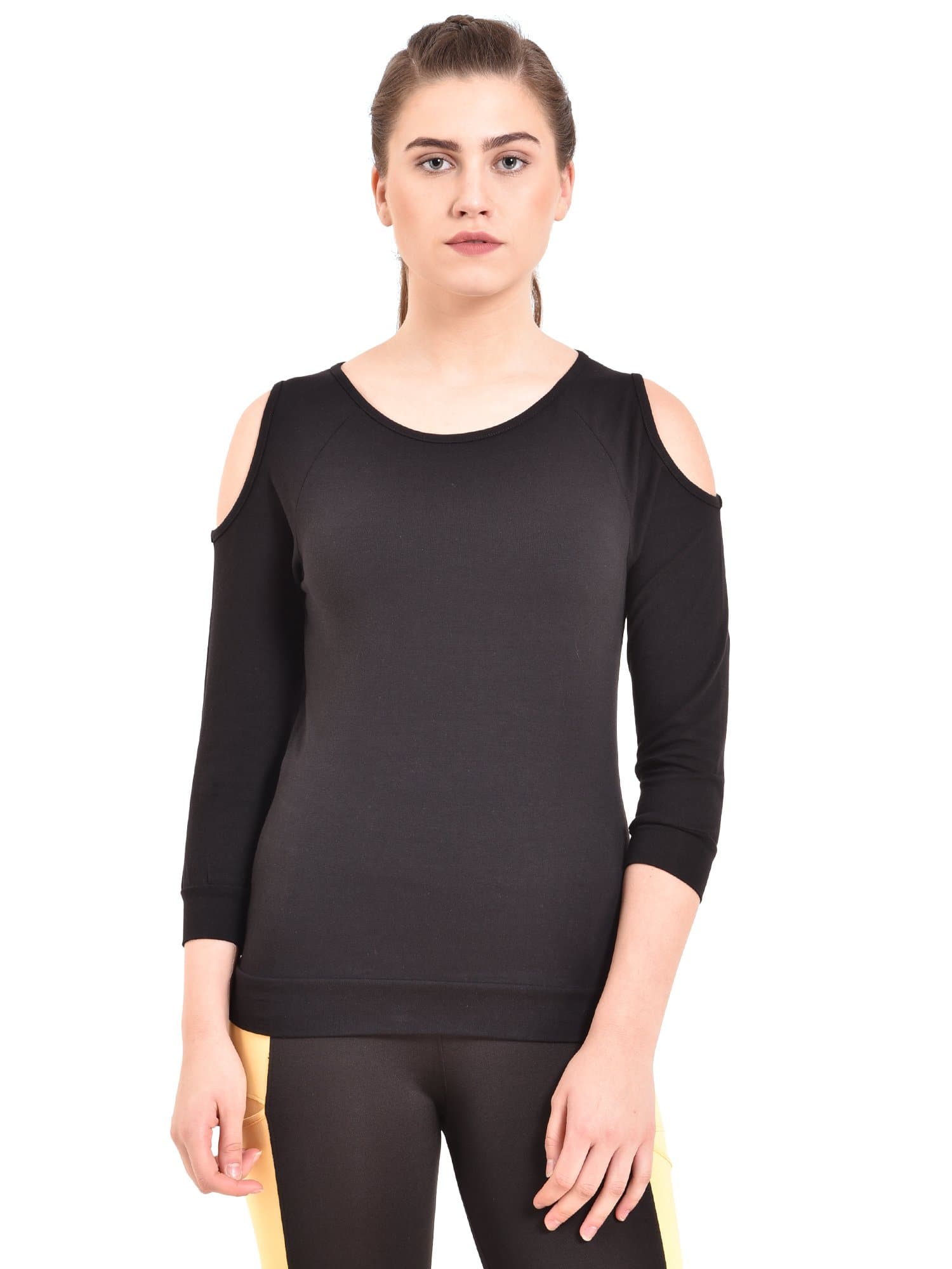 Camiseta Sukhasana Yoga Negro