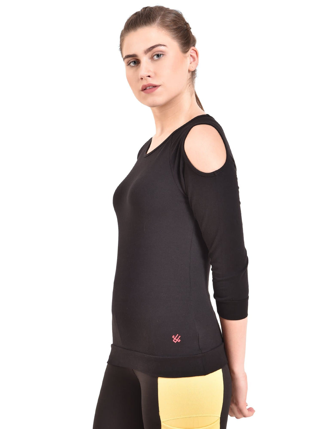 Camiseta Sukhasana Yoga Negro