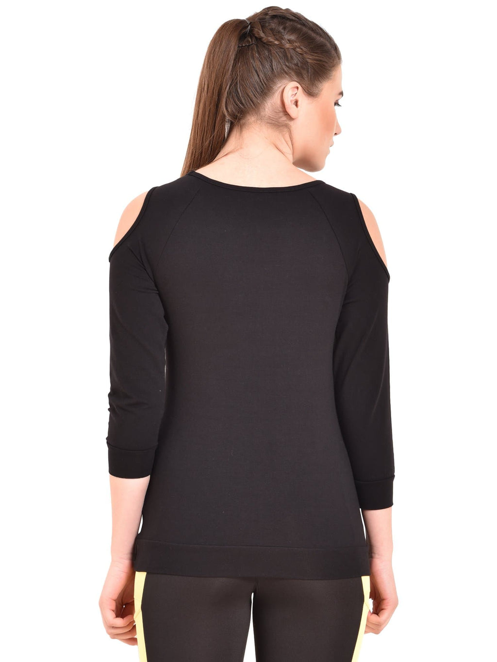 Camiseta Sukhasana Yoga Negro