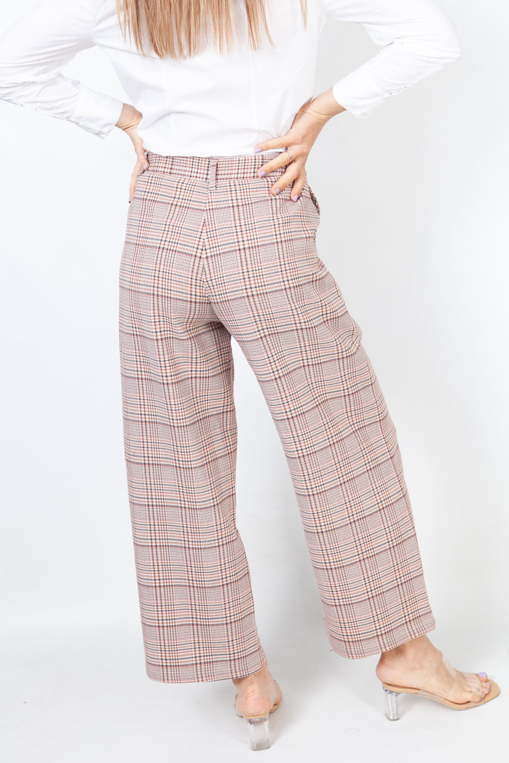 Pantalon clasico de cuadros