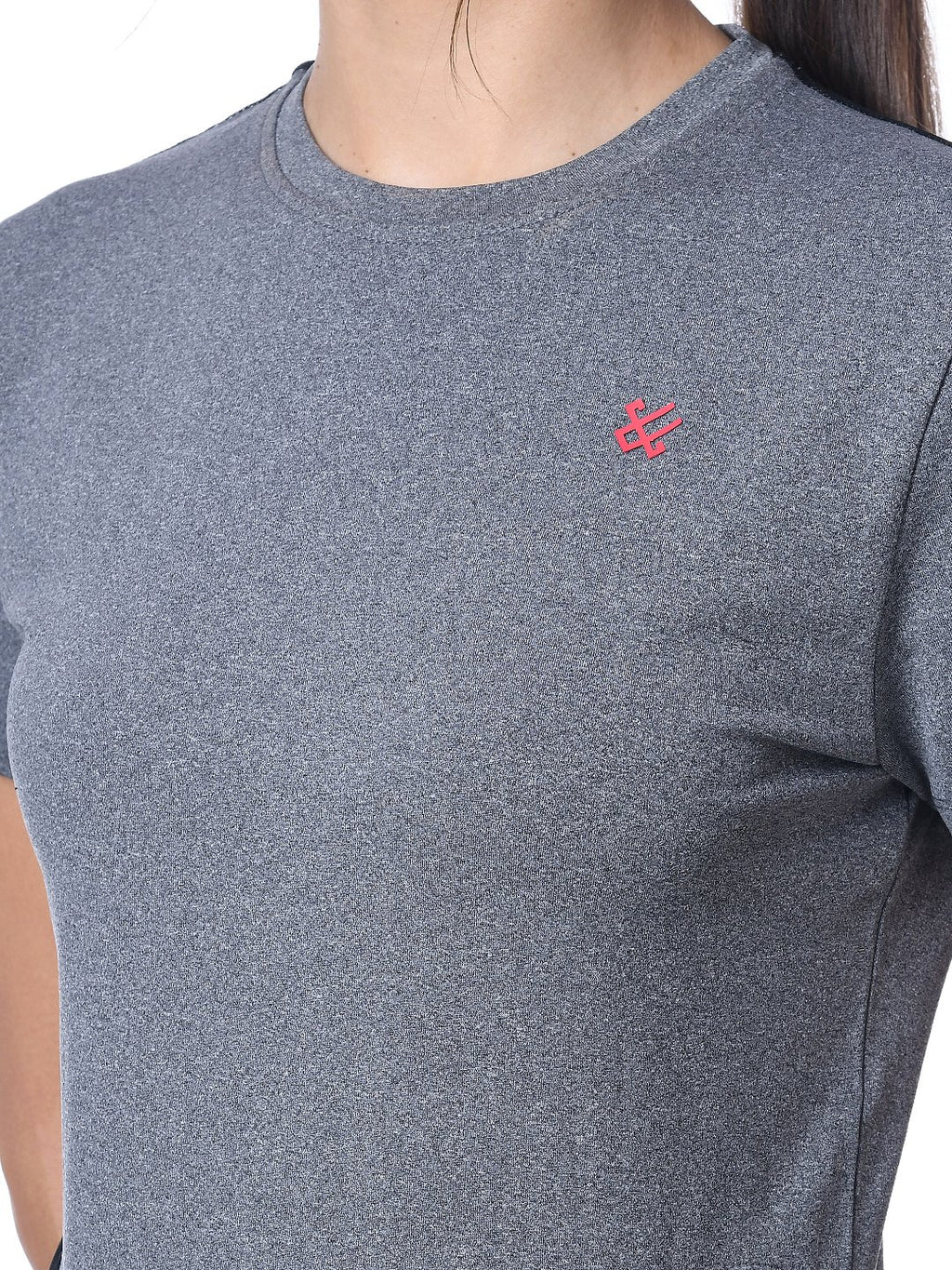 Camiseta manga corta Getfit Gris Negro