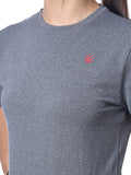 Camiseta manga corta Getfit Gris Negro