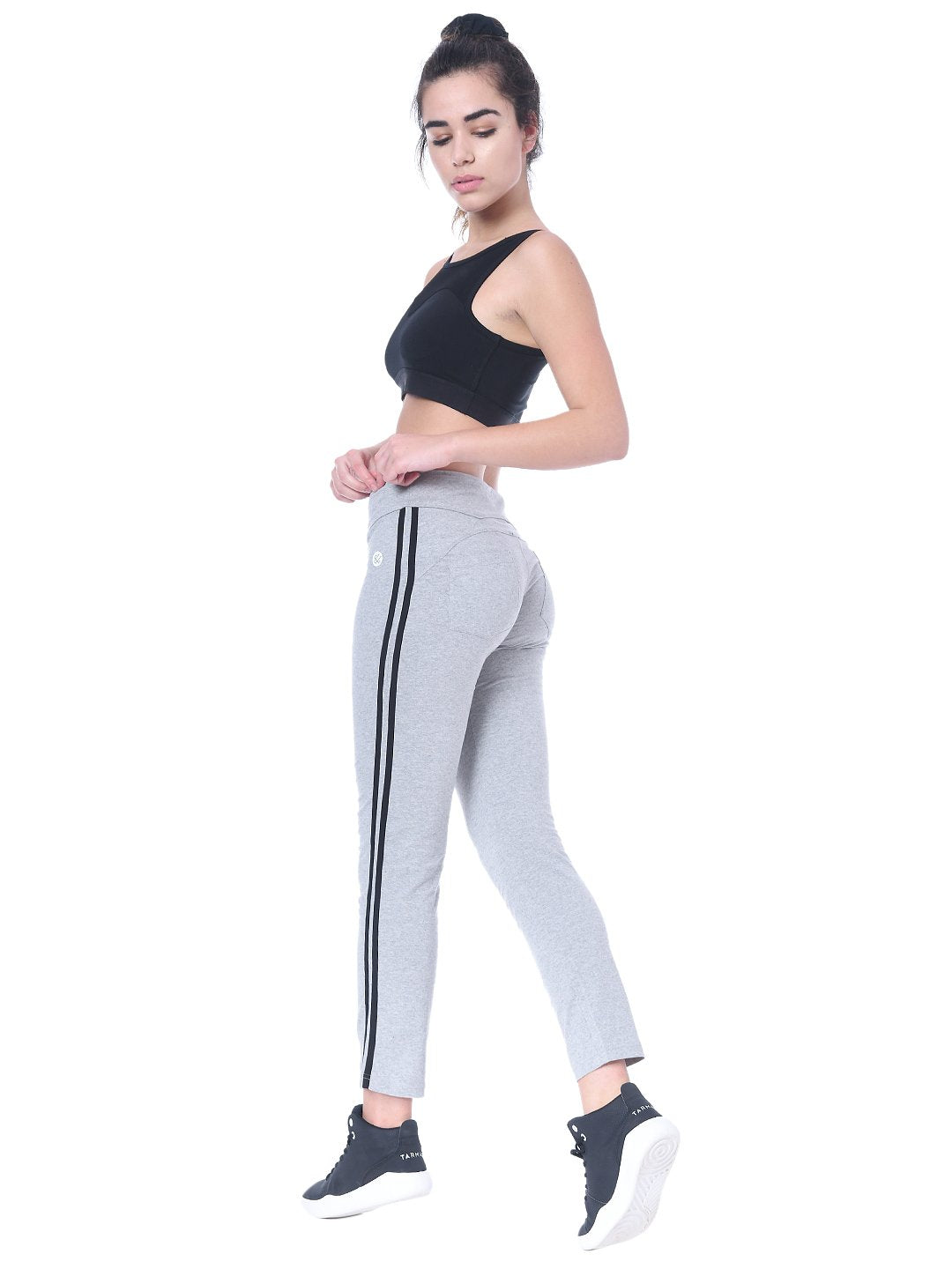 Pantalones On the Go Gris