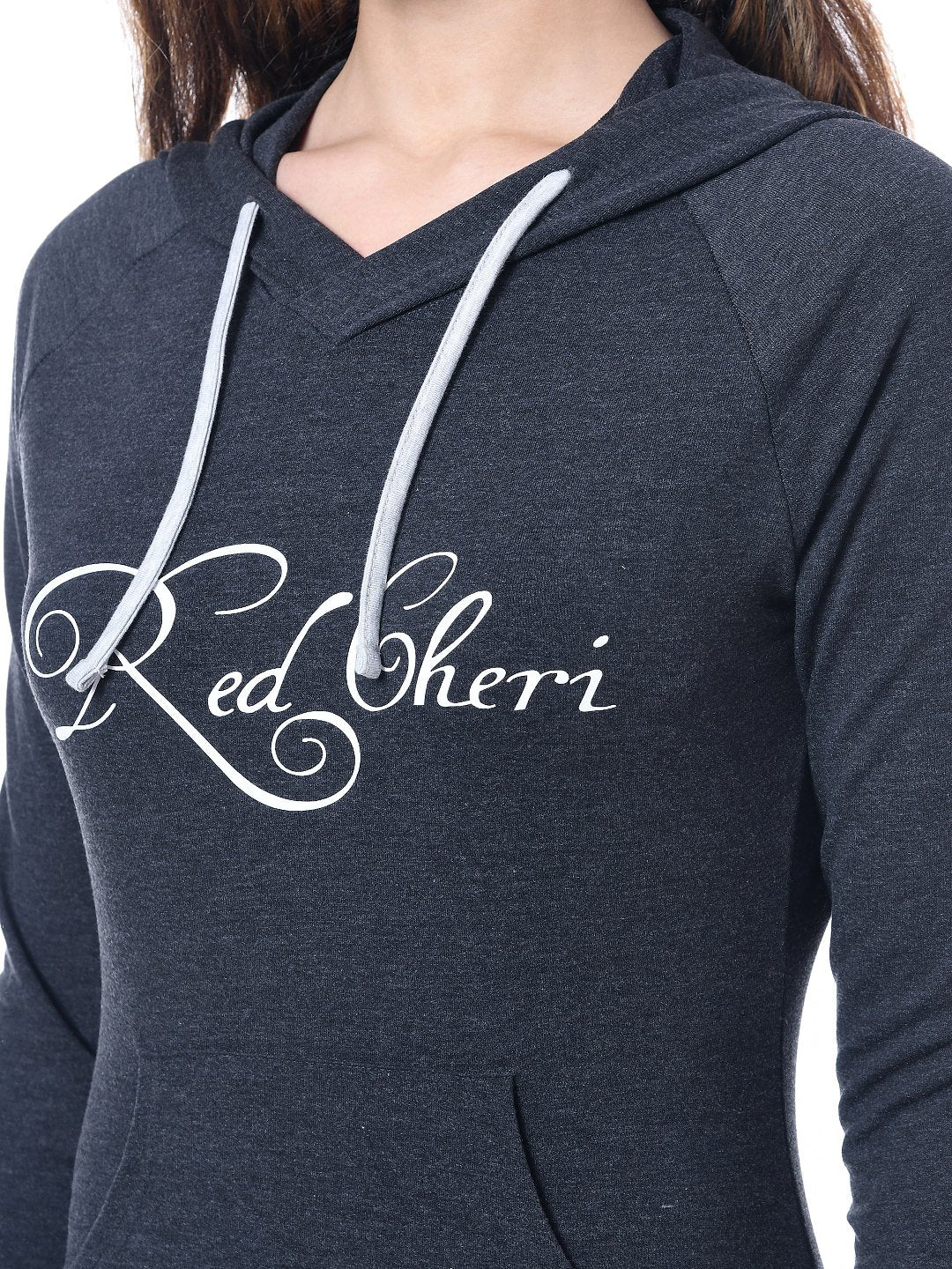Red Cheri Everyday Sudaderas con capucha Carbon
