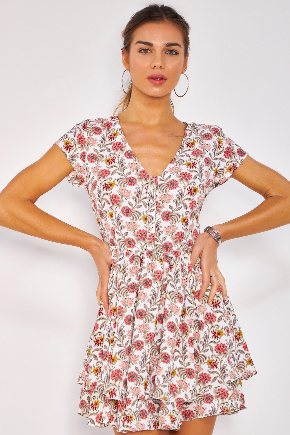 Vestido camisero - Multicolor