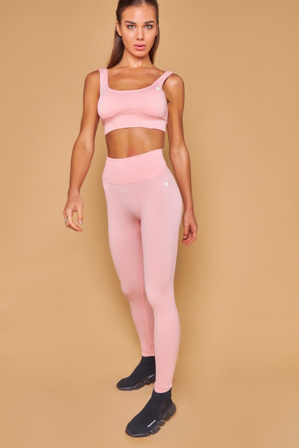 Leggings sin costuras Ahan - Rosa