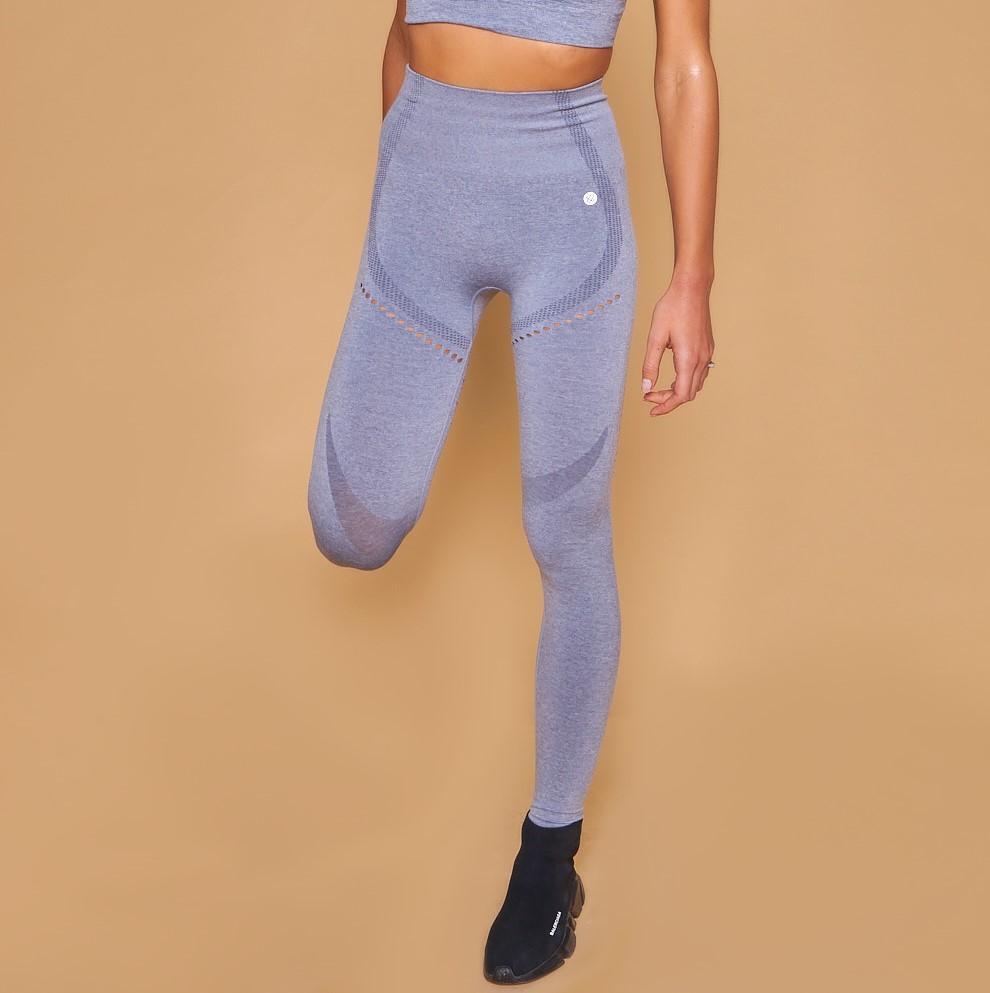 Halasana Seamless Leggings - Grey