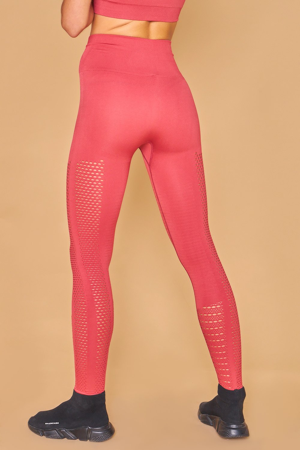 Pranayama Seamless Leggings - Red