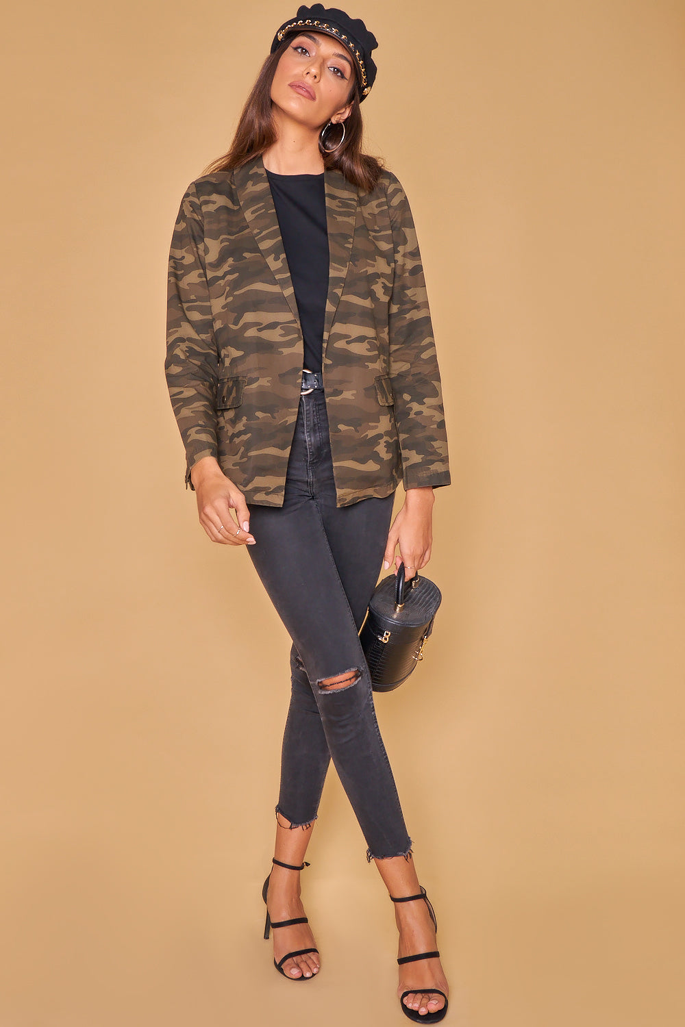 Blazer de camuflaje