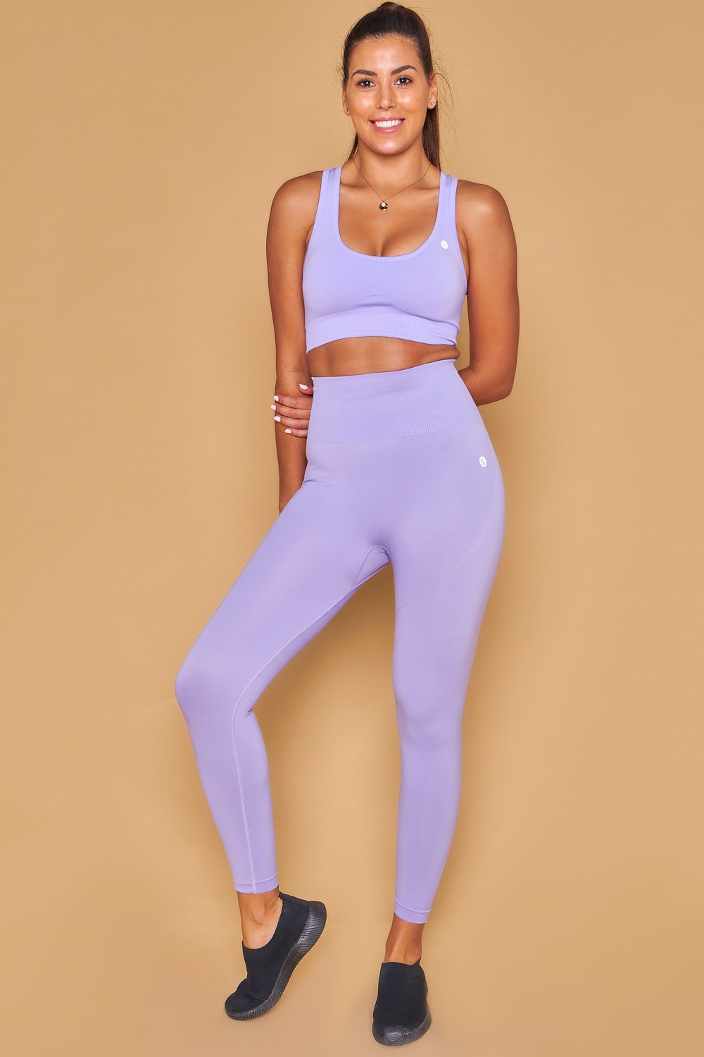 Sarvangasana Seamless Bra - Mauve
