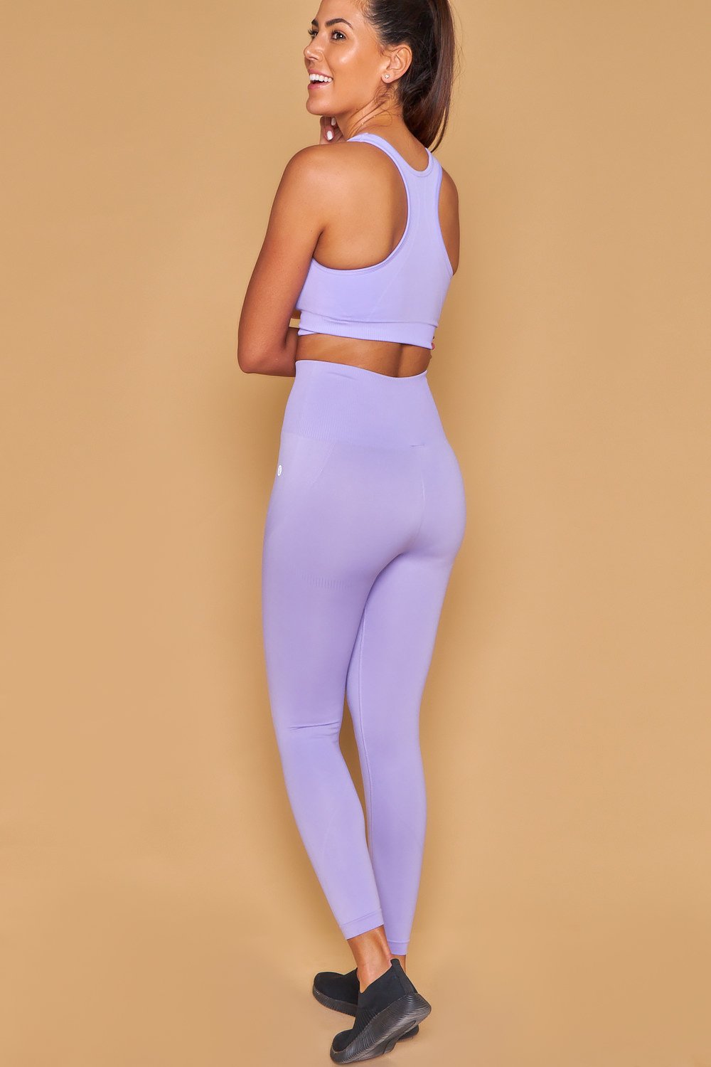 Sarvangasana Seamless Leggings - Mauve
