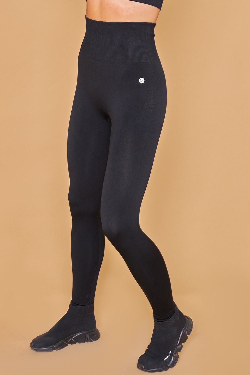 Sarvangasana Seamless Leggings - Black