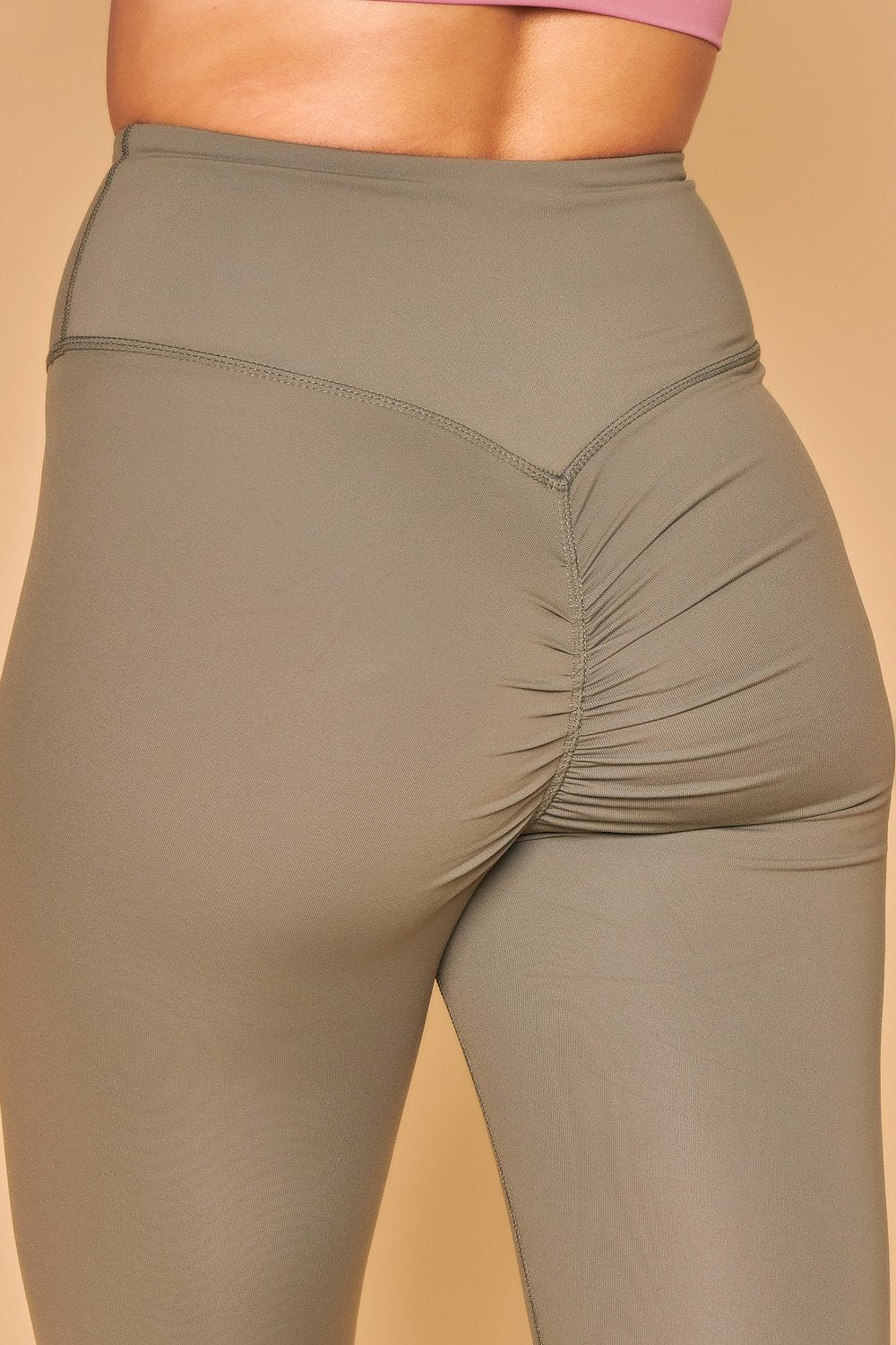 Vrikshasana Leggings - Light Green