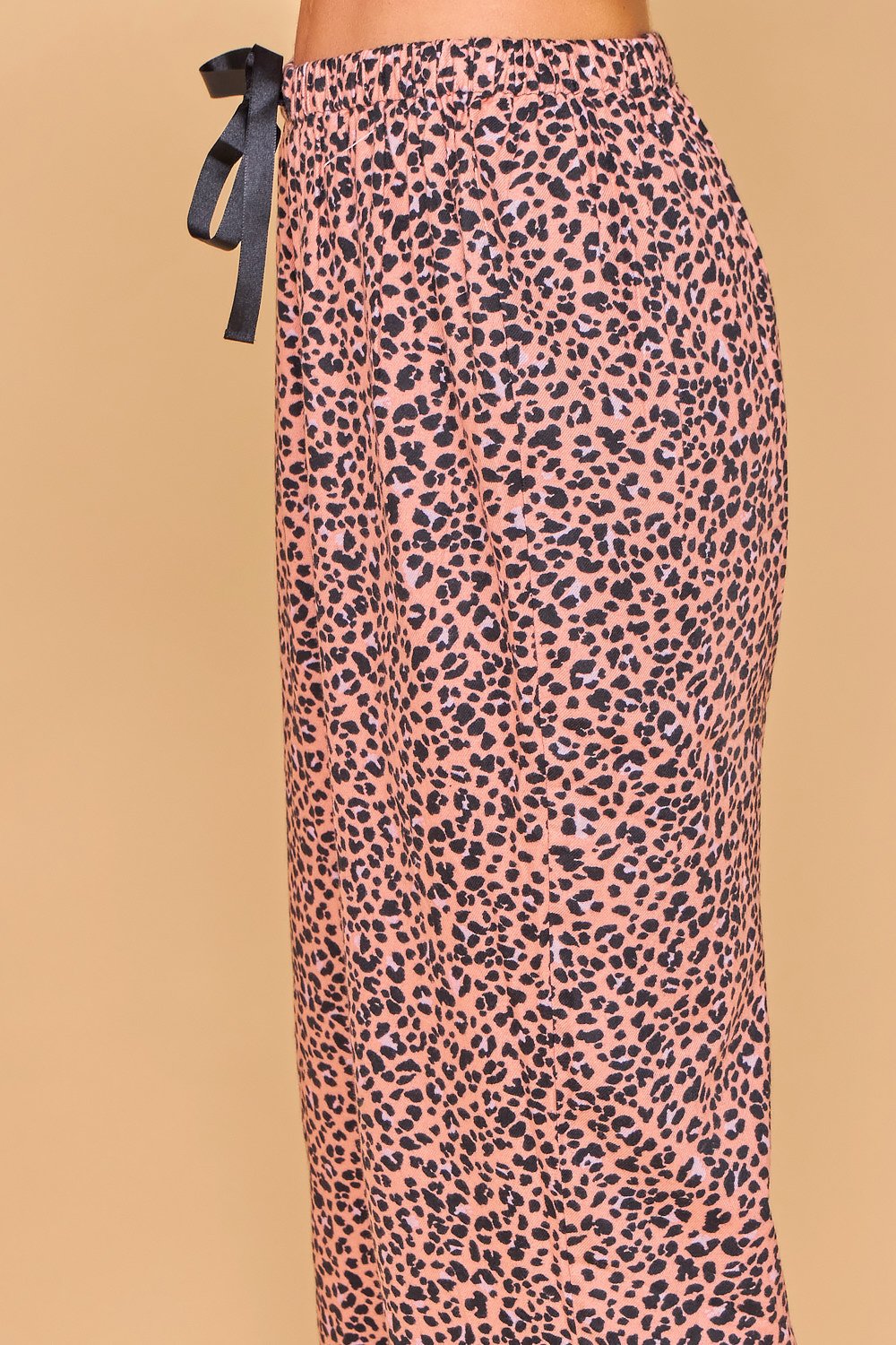Pantalones estampados anchos - Multicolor