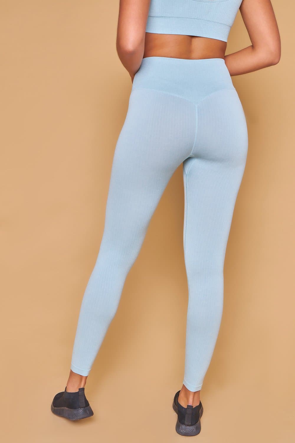 Ahan Seamless Leggings - Aqua