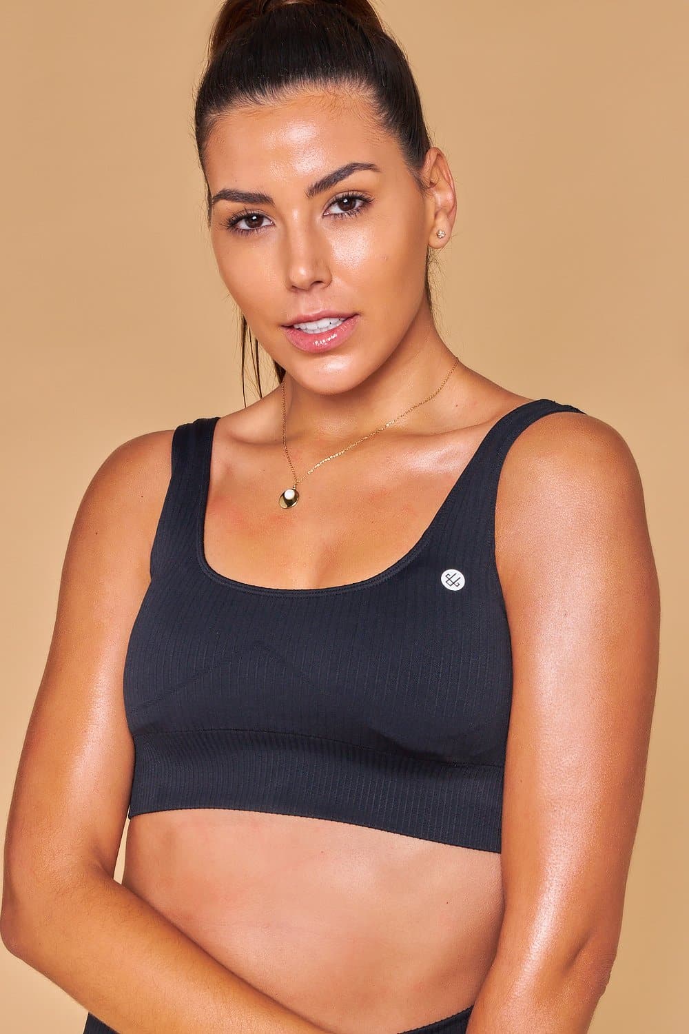Ahan Seamless Bra - Black