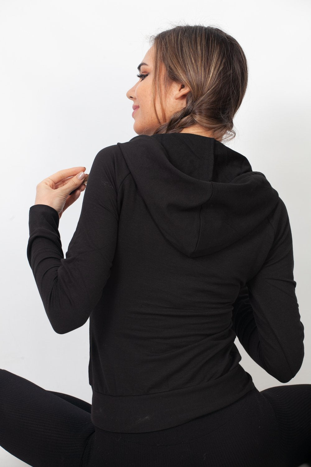 Red Cheri Everyday Sudaderas con capucha Negro