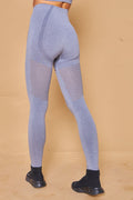 Mallas Halasana Sin Costuras - Gris