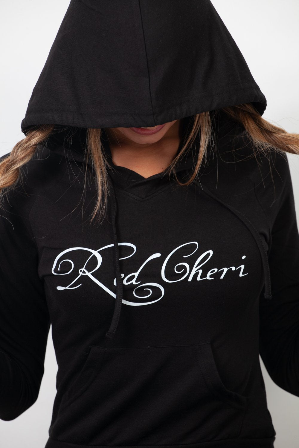 Red Cheri Everyday Sudaderas con capucha Negro