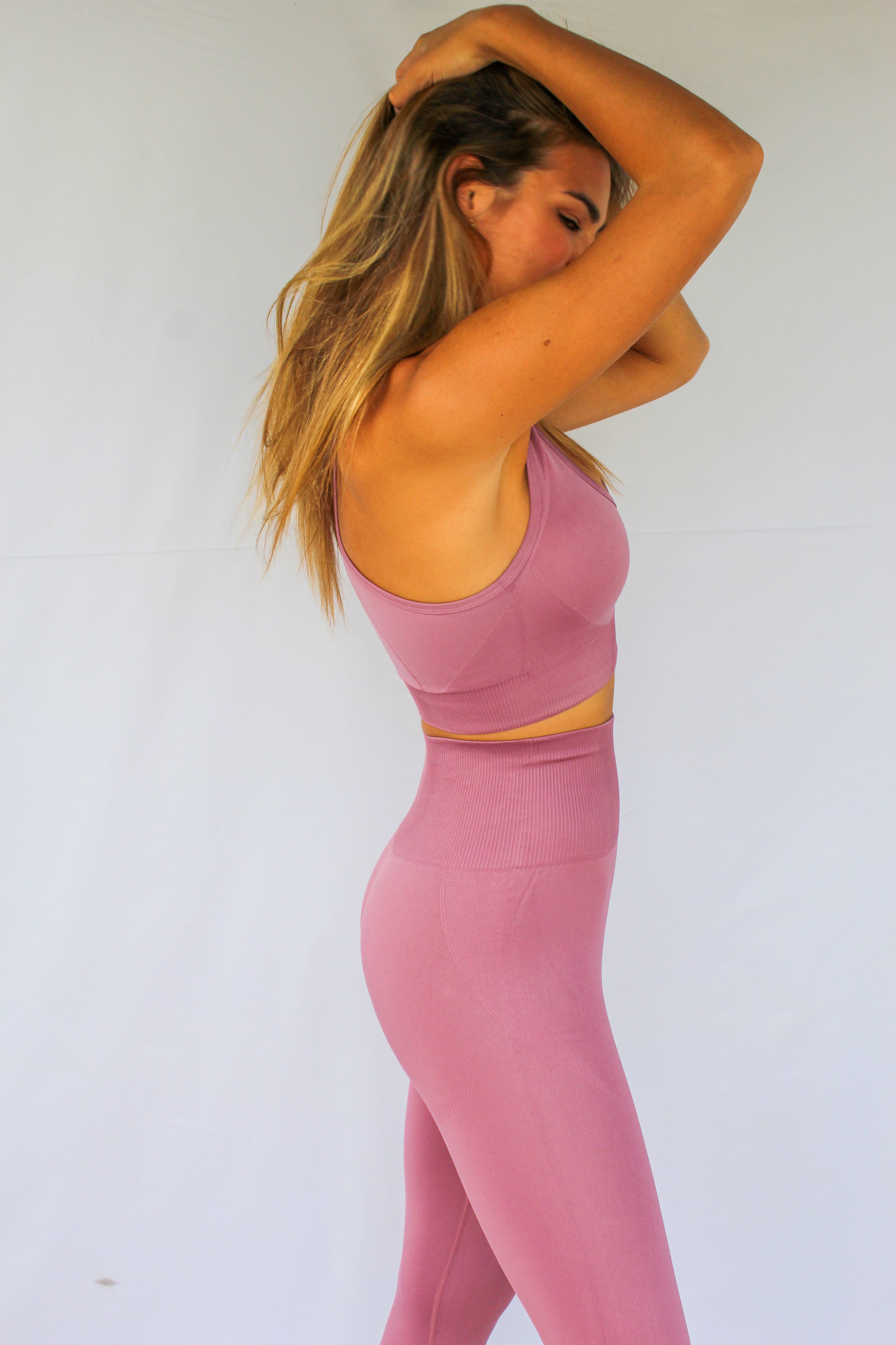 Sarvangasana Seamless Leggings - Lilac