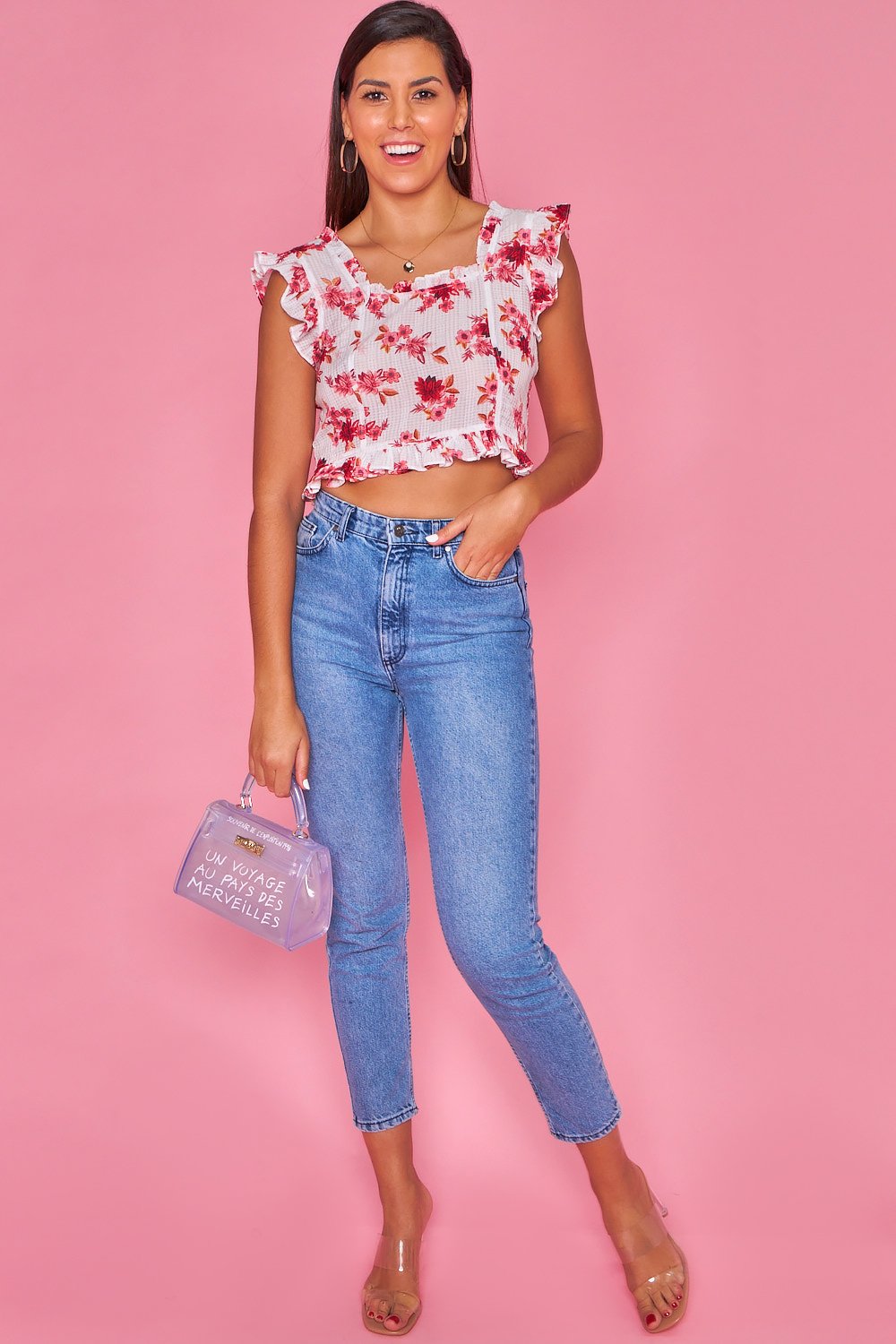 Smocking Top - Blanco