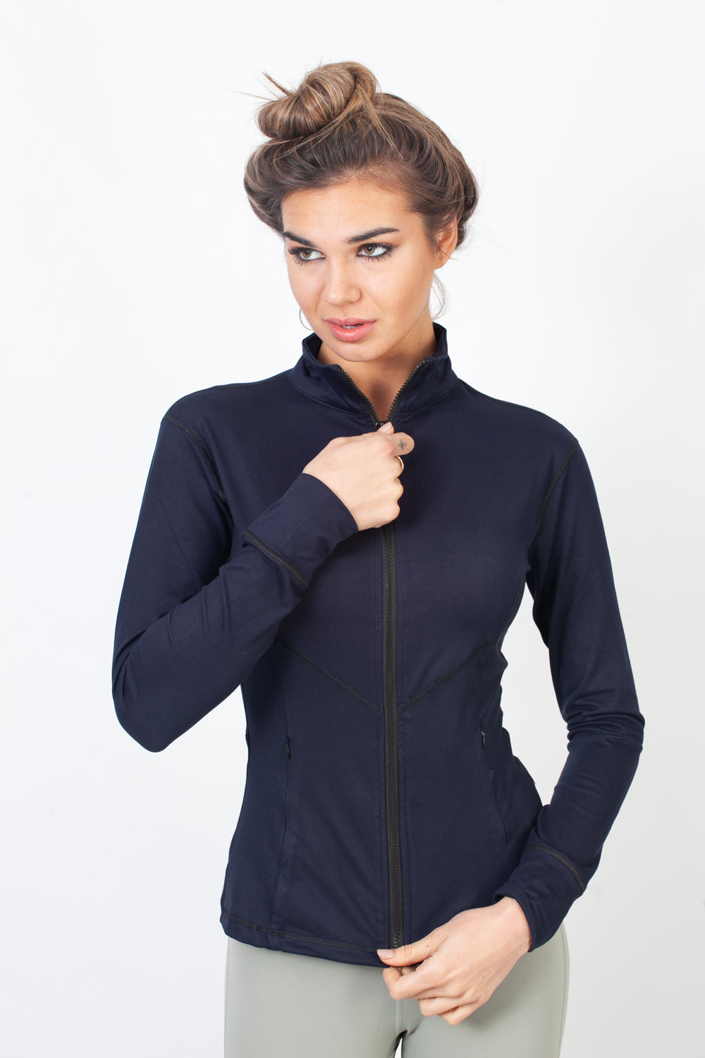 Groove City Jackets-Azul marino