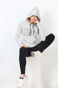 Red Cheri Sudaderas con capucha para el día a día Gris claro