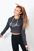 Red Cheri Comforting Sudaderas con capucha carbon