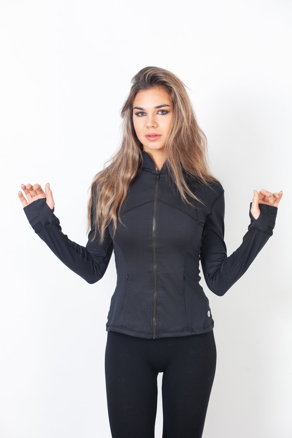 Detailed City Jackets -Black