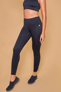 Leggings Ahan sin costuras - Negro