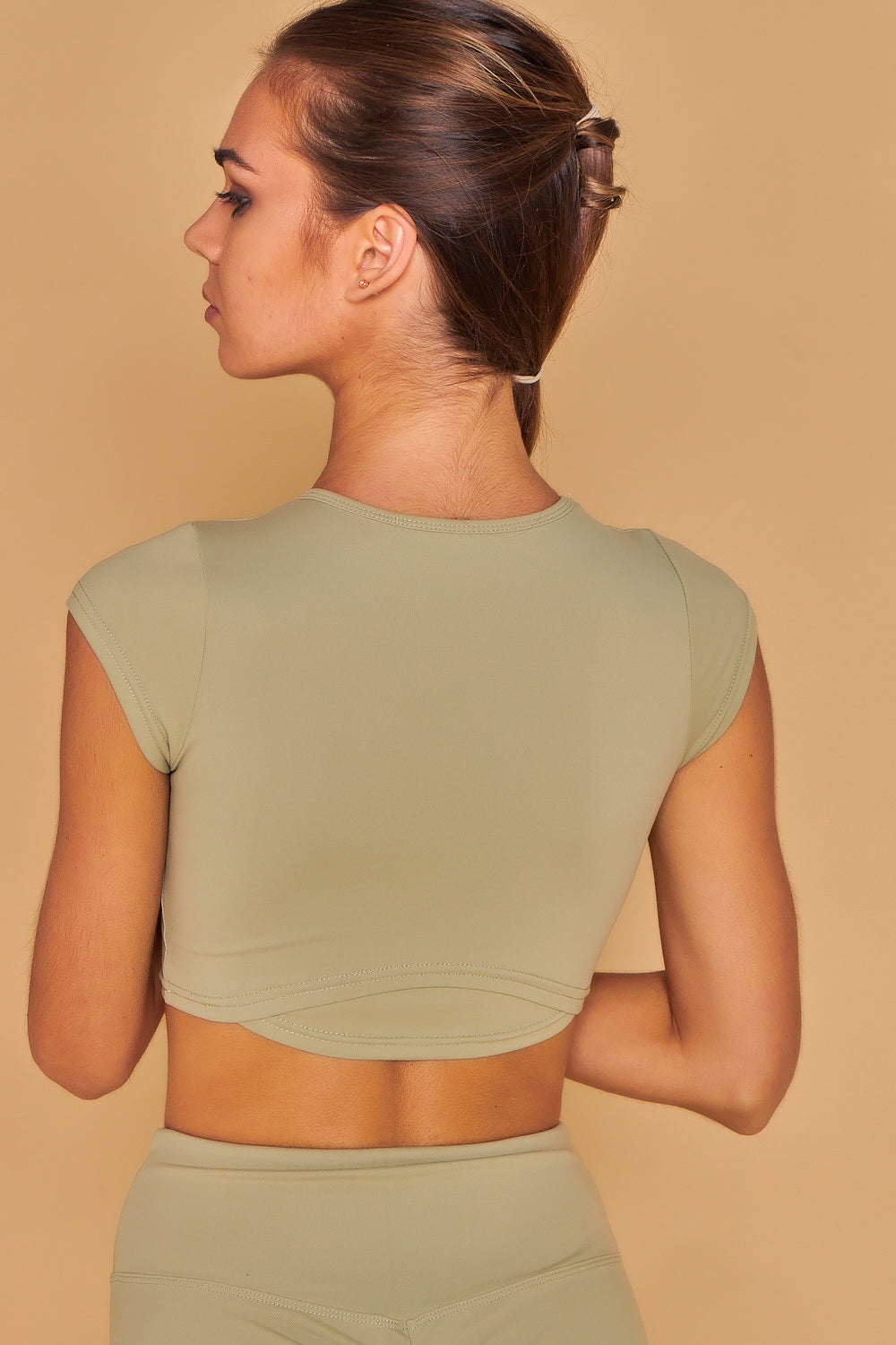 Malasana Top & Shorts Esperrago Verde